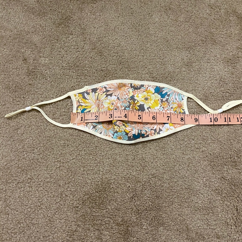 Flowers face cover